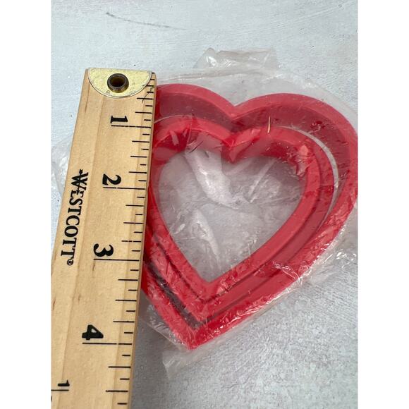 Heart shaped cookie cutters Set of 4‎ - Picture 4 of 7